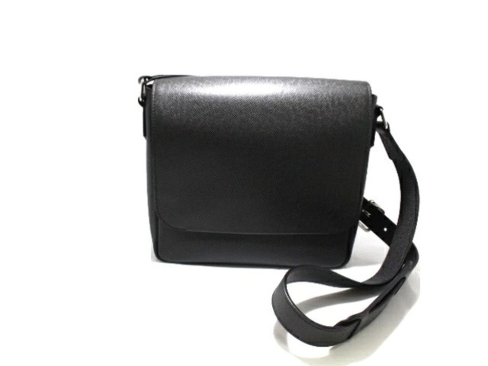 Louis Vuitton Roman Shoulder Bag Taiga Leather